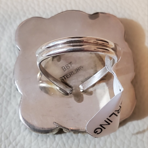 Sterling / Crystal Ring - Picture 4 of 4